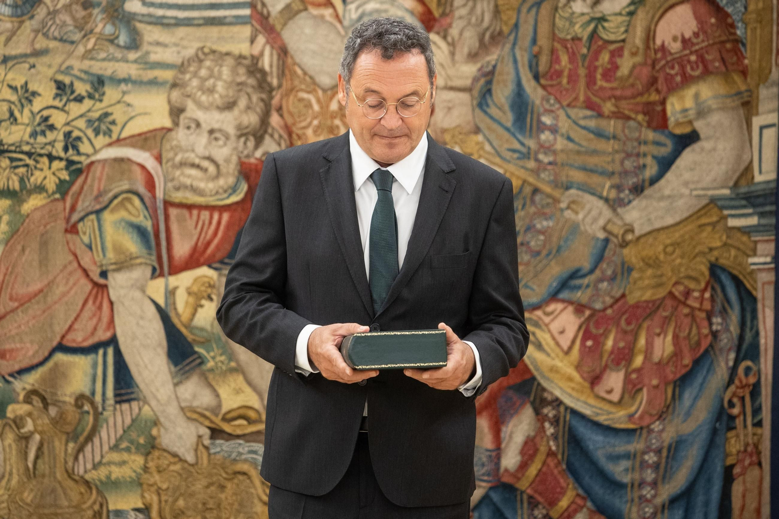 El fiscal general del Estado, Álvaro García Ortiz, el miércoles, en La Zarzuela.