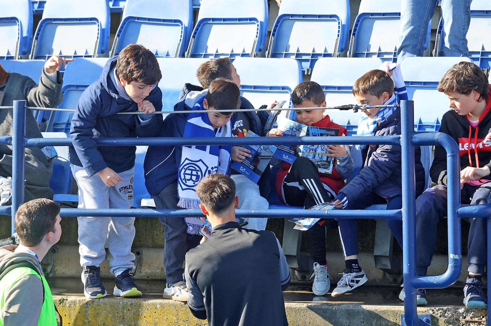 Búscate en las gradas del Nuevo Colombino durante el Recre-Estepona