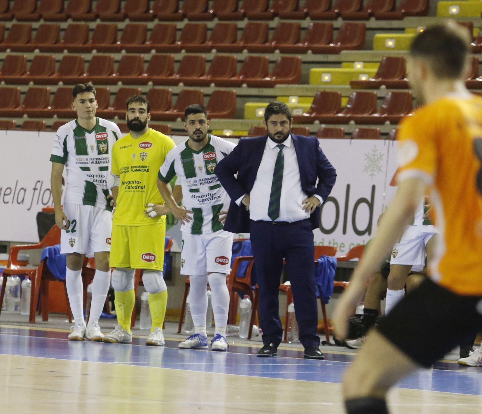 La derrota del Córdoba Futsal ante el Ribera Navarra, en imágenes