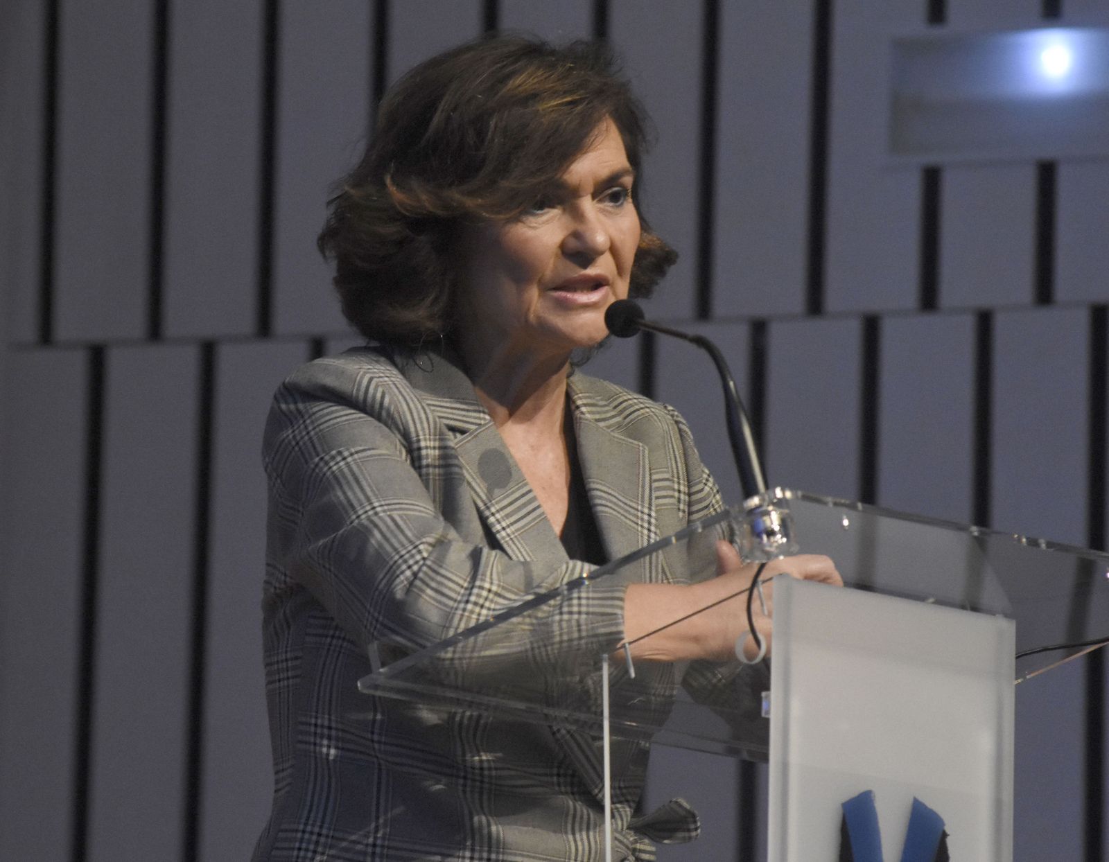 Carmen Calvo, durante un acto en Córdoba en noviembre del año pasado.