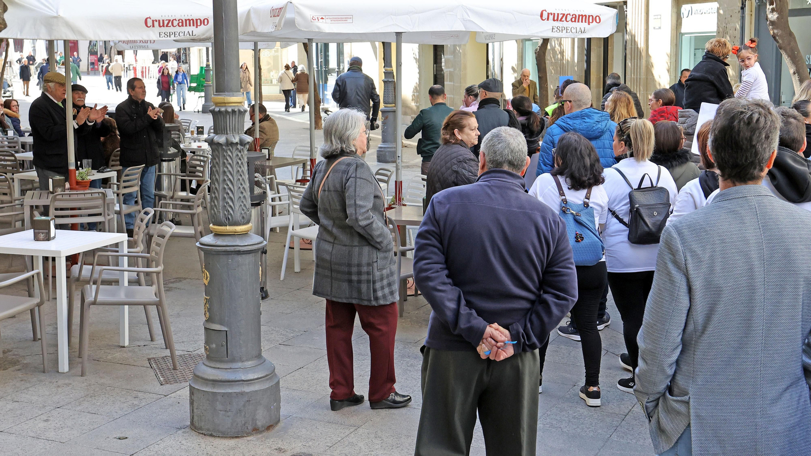 Marcha solidaria por el día de las enfermedades raras en Jerez