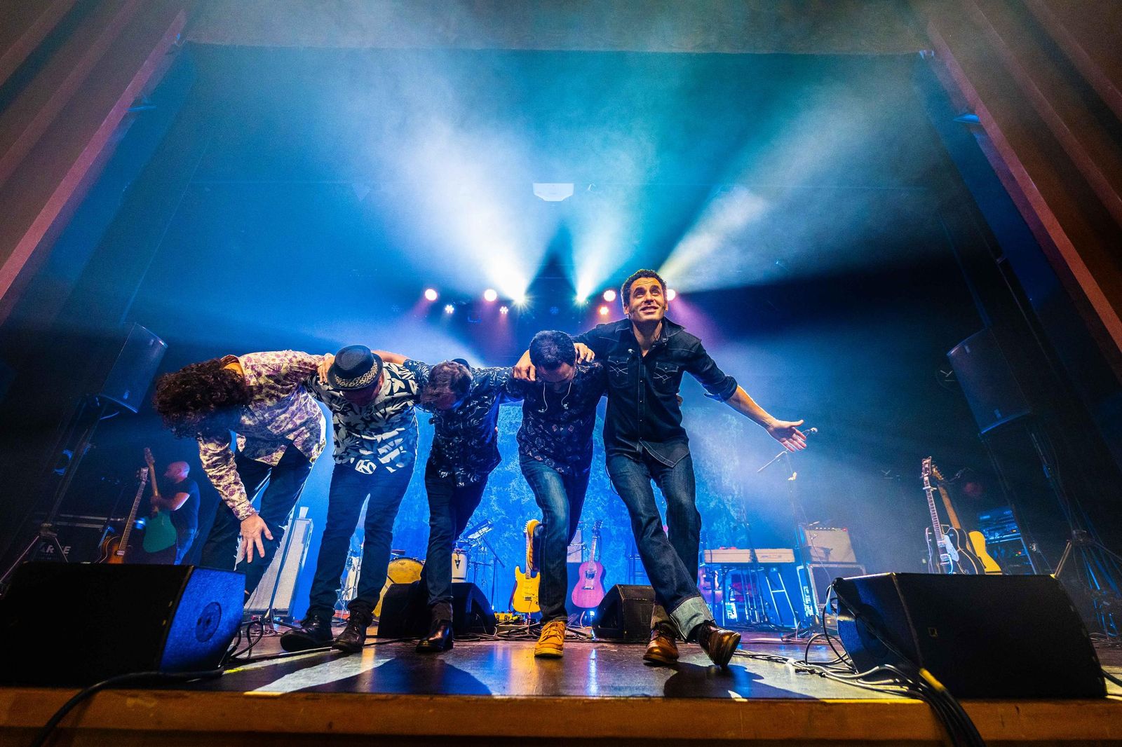 Espectacular concierto de Depedro en el Teatro de las Cortes de San Fernando