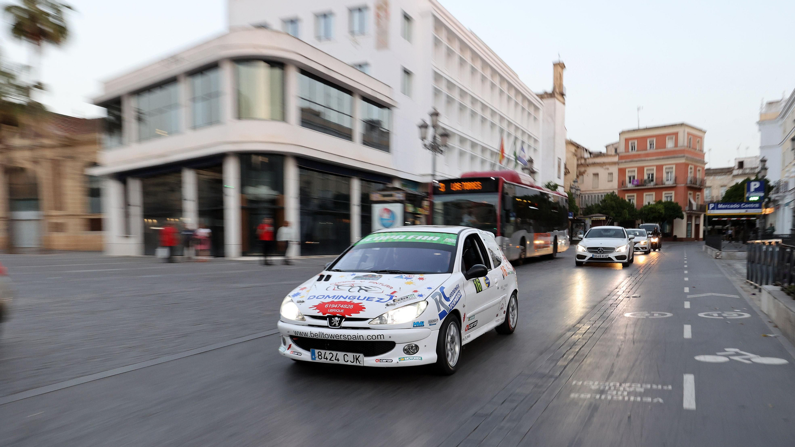 Salida del Rally Ciudad de Jerez 2024