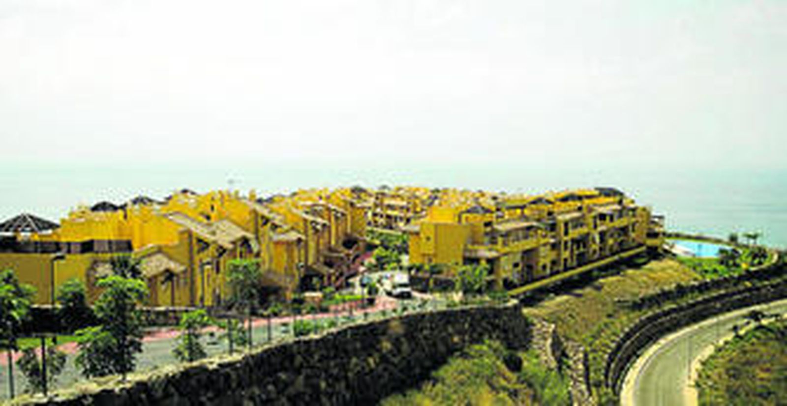 Vista de la urbanización Colinas de Procusan, donde unos ladrones han robado, al menos, seis viviendas mientras sus moradores dormían.