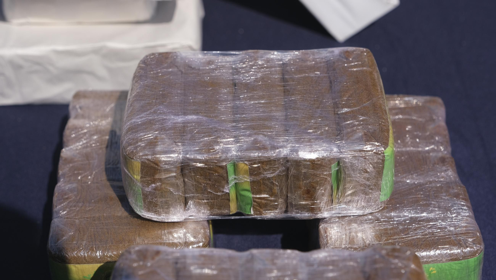 La Policía Nacional incauta 15 toneladas de hachís, en imágenes