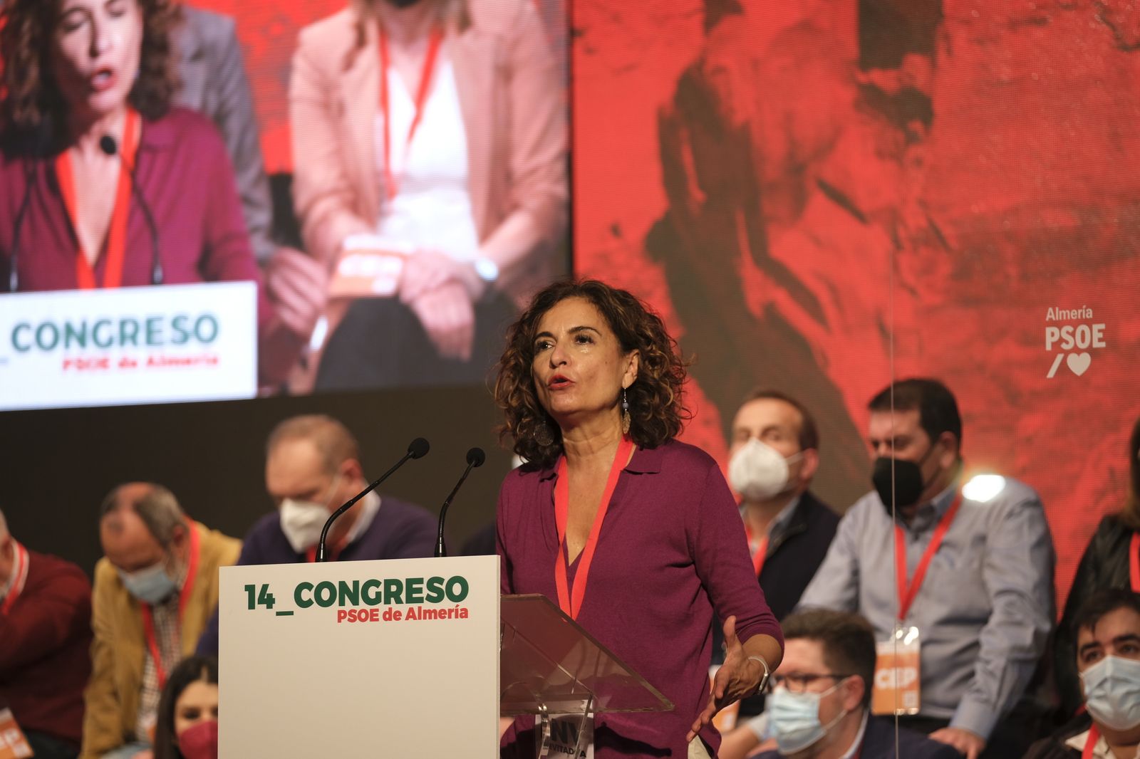 Imágenes del 14 Congreso Provincial PSOE de Almería. El Parador (Almería)