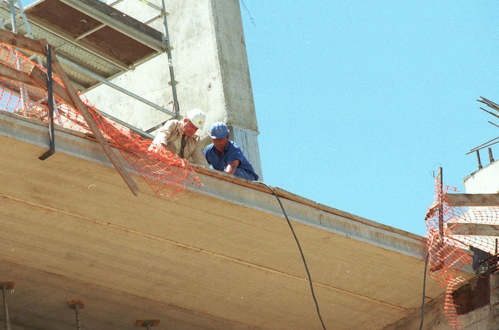 Alta siniestralidad en la construcción.