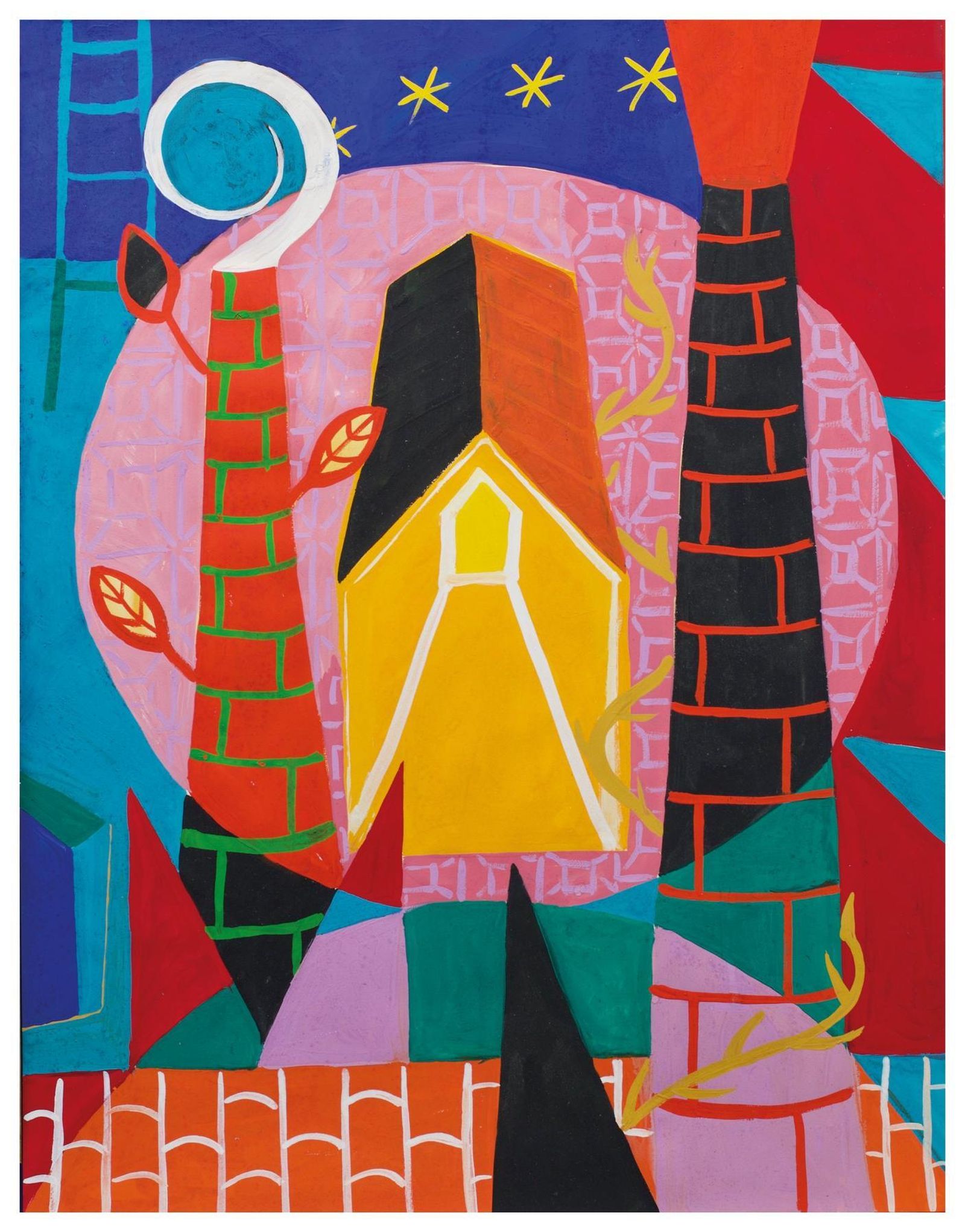 Una de las obras de Miguel Parra.