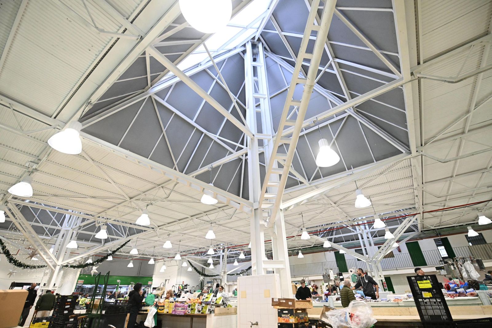 La nueva cubierta del Mercado de Los Ángeles es uno de los elementos esenciales del proyecto.