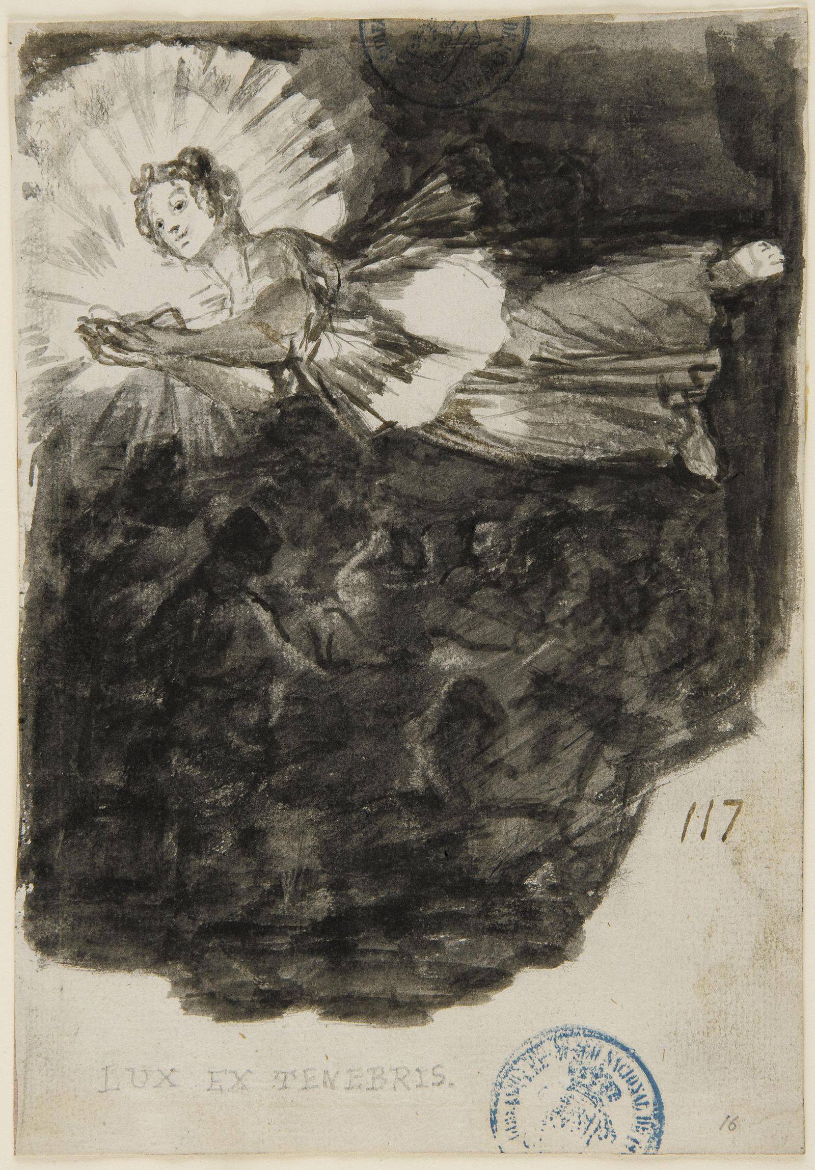 'Lux ex tenebris' guardaba el secreto.