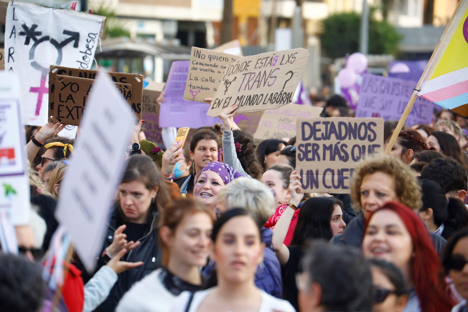 La manifestación del 8M en Córdoba, en imagenes