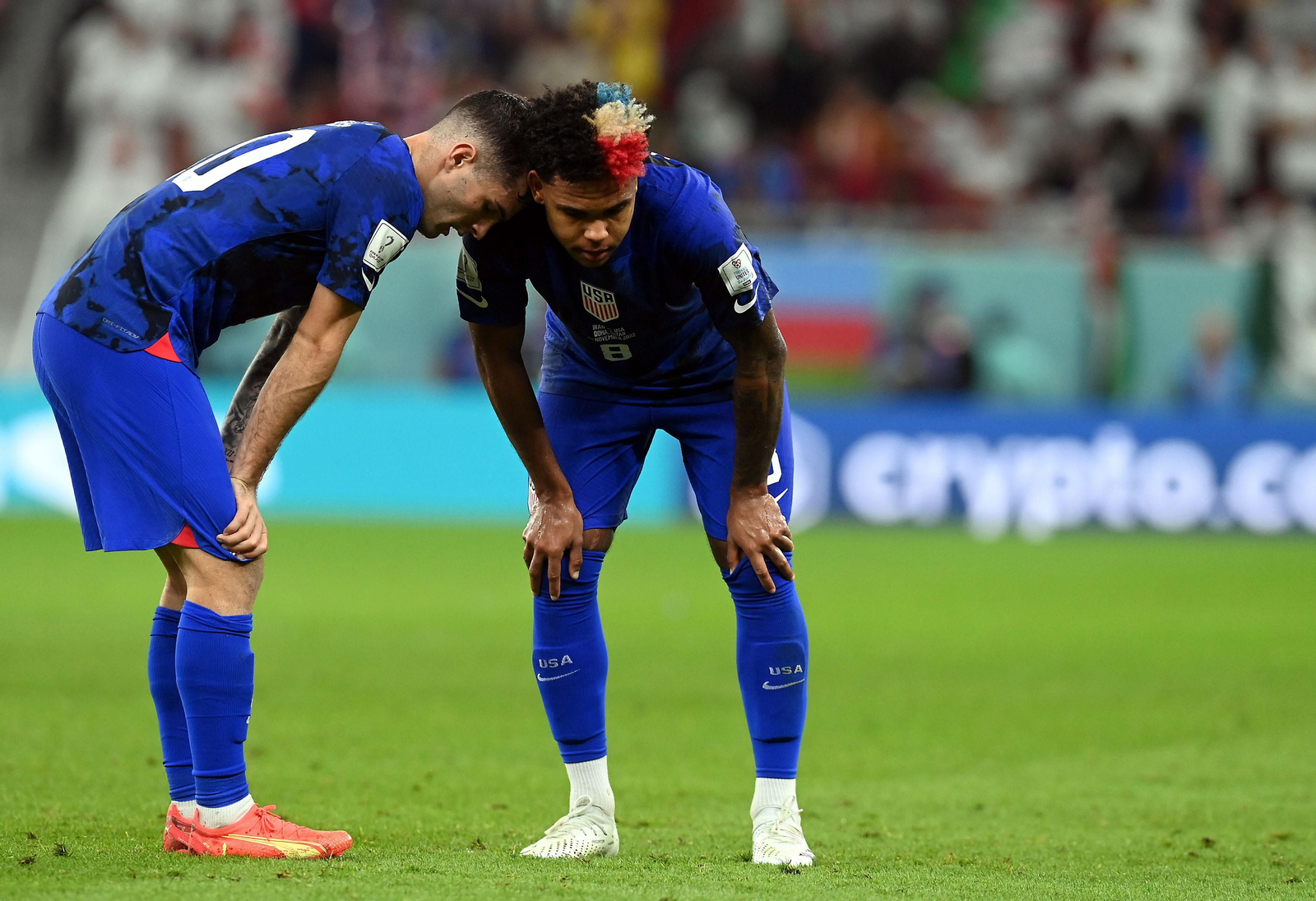 Las imágenes del Irán - Estados Unidos del Mundial de Qatar