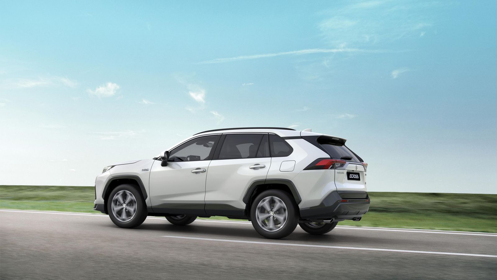 Toyota fabrica para Suzuki este Across, un SUV que tiene mucho que ver con el Rav4.