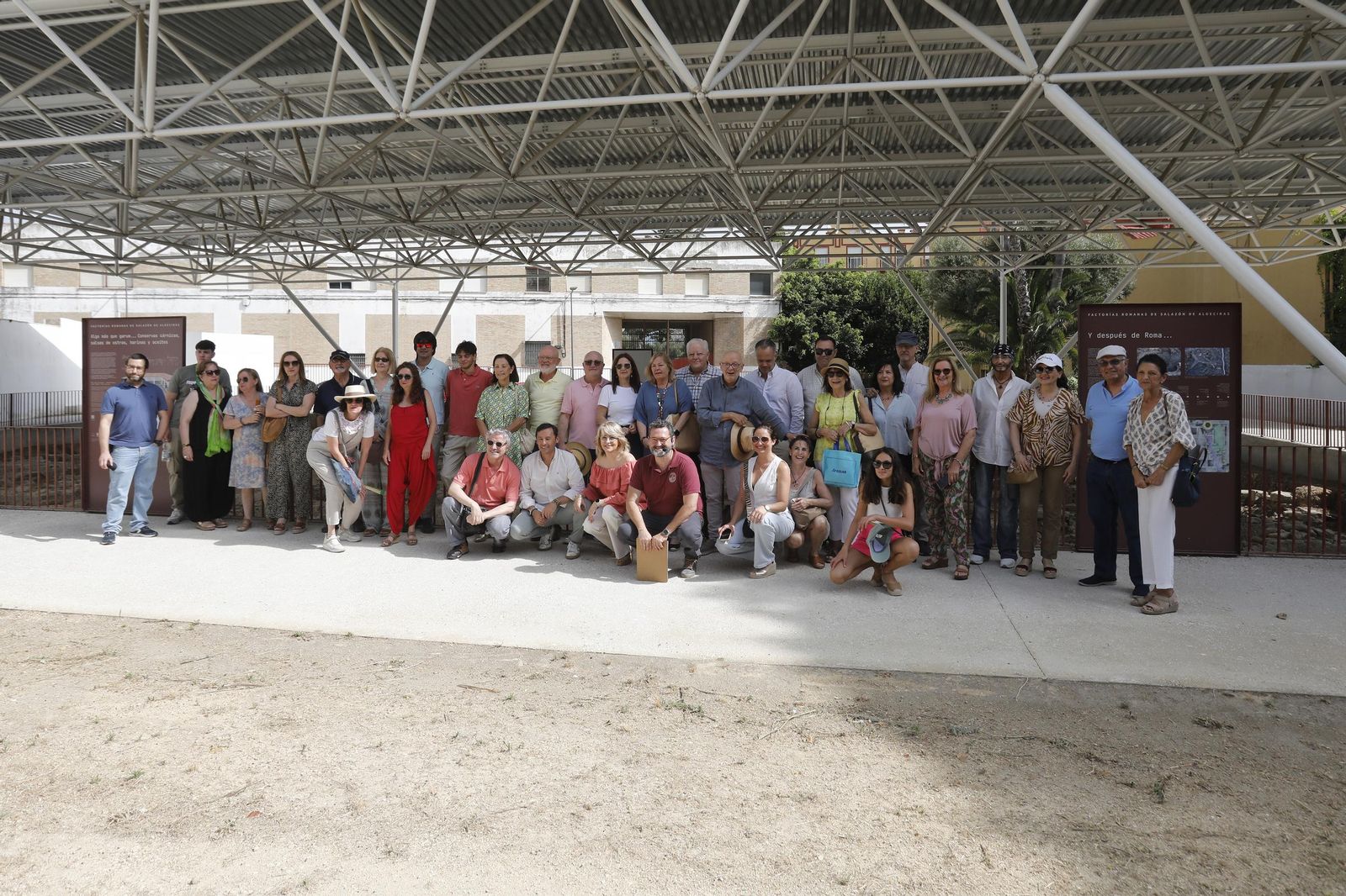 Las fotos de las Jornadas Europeas de Arqueología en la factoría de salazón de lulia Traducta