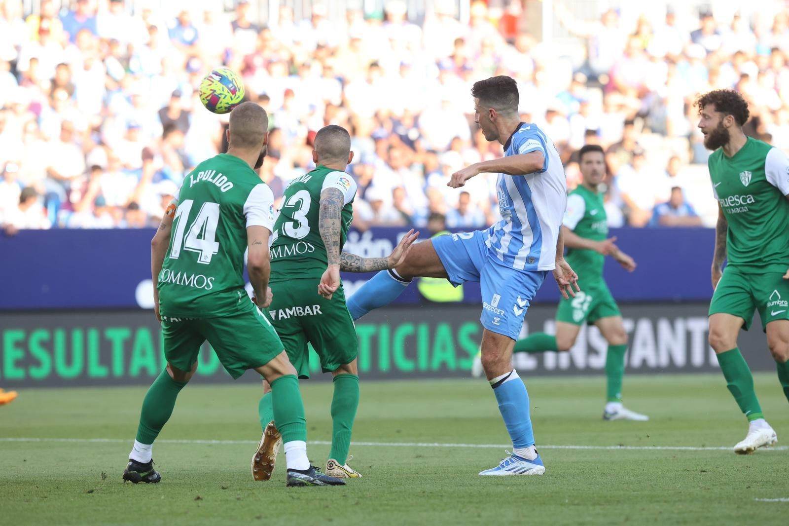 Las fotos del Málaga CF-Huesca