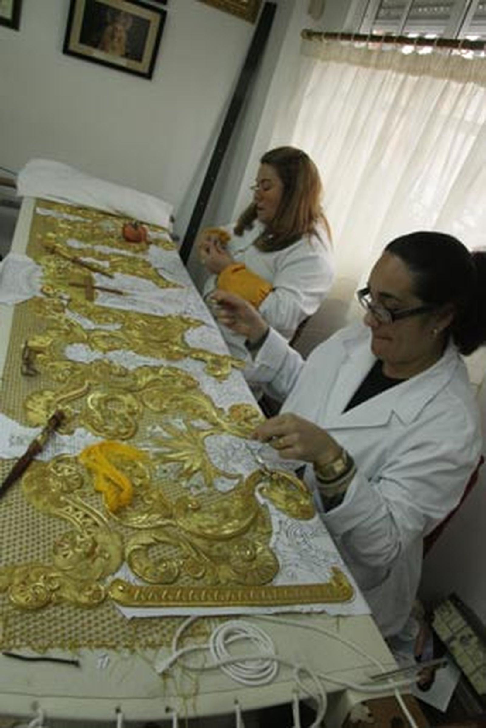 El futuro paso de palio de la Virgen de la Consolación.

Foto: A.s.Carrasco