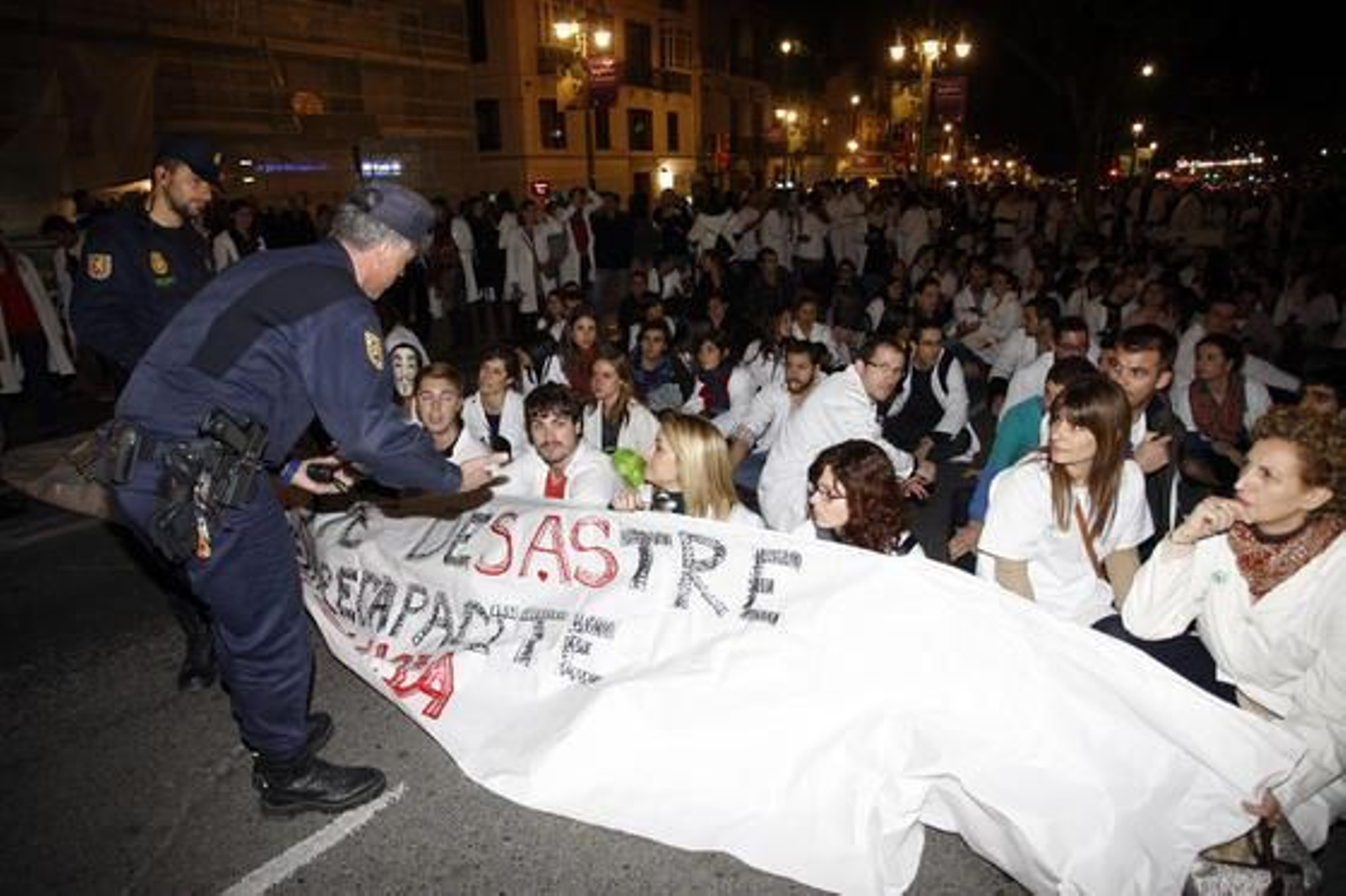 Las imágenes de la protesta de los MIR

Foto: Javier Albiñana
