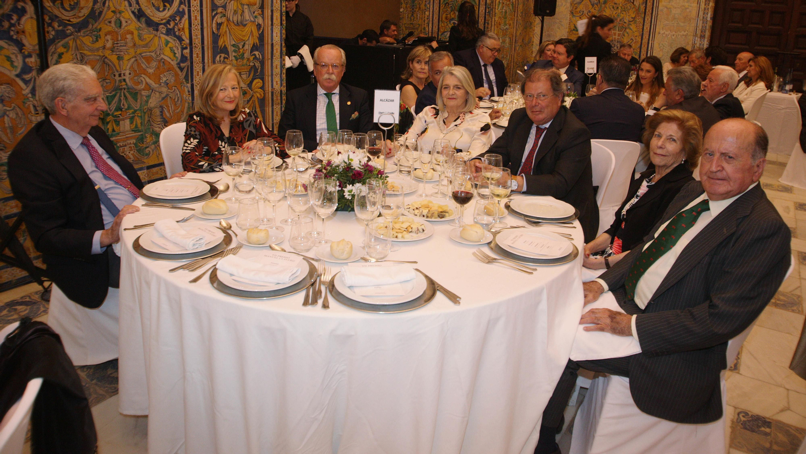 Los asistentes al VII Premio Manuel Clavero