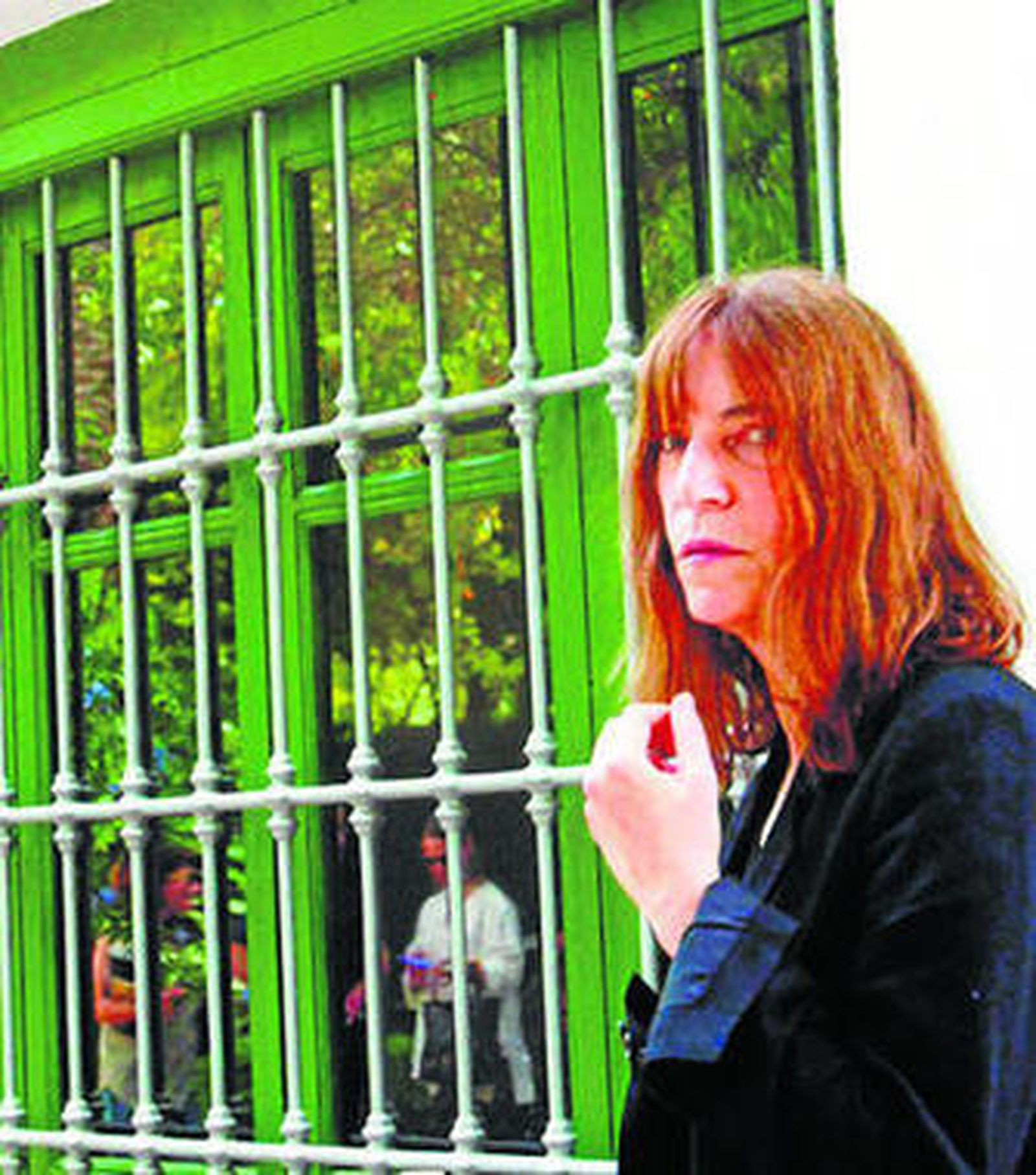Patti Smith, en 2008, en la Huerta de San Vicente.