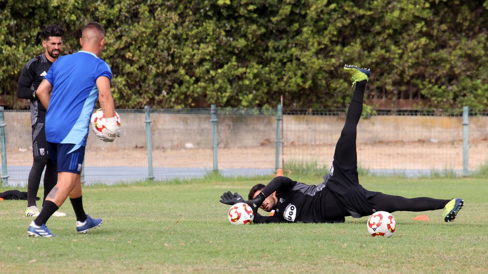 Imágenes del entrenamiento del Xerez CD en el 'Pepe Ravelo' de Chapín