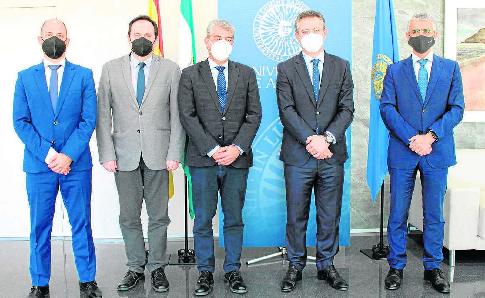 El presidente de Cajamar, Eduardo Baamonde, fue el primer invitado al Foro Líderes de la UAL.