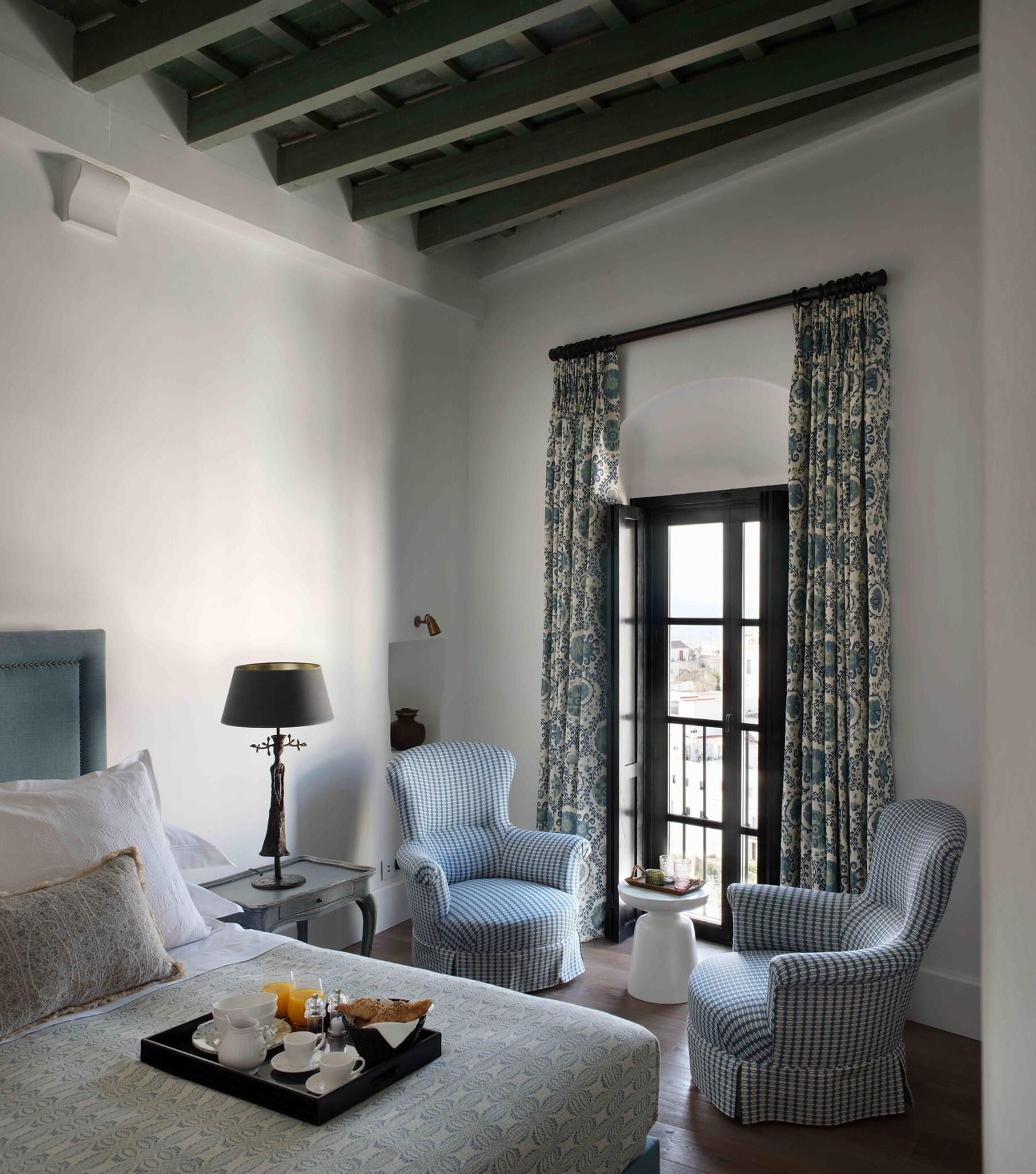 Una de las habitaciones.