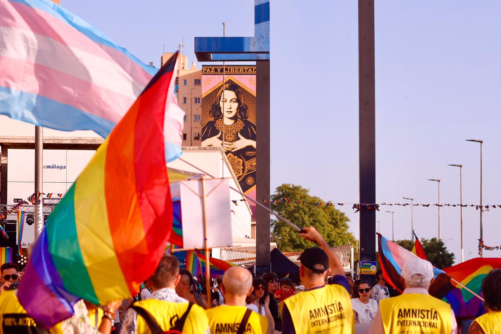 La manifestación en Málaga por el Día del Orgullo, en fotos