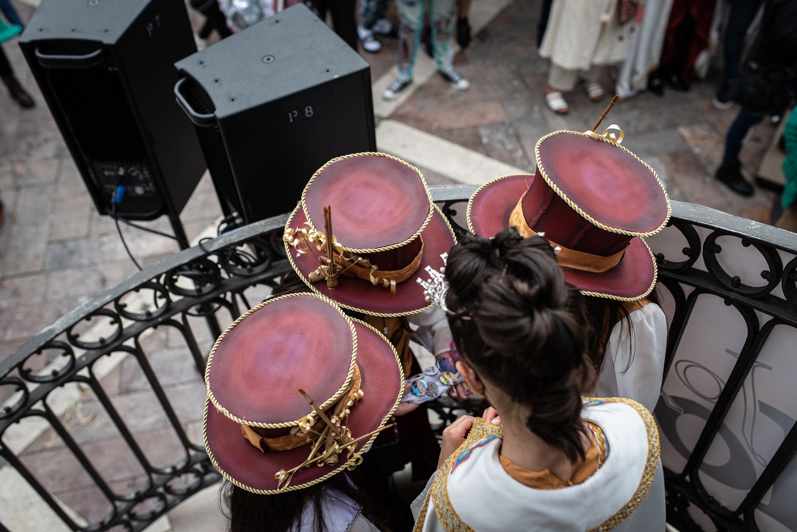 Imágenes de las actuaciones de carnaval en la Plaza de las Monjas