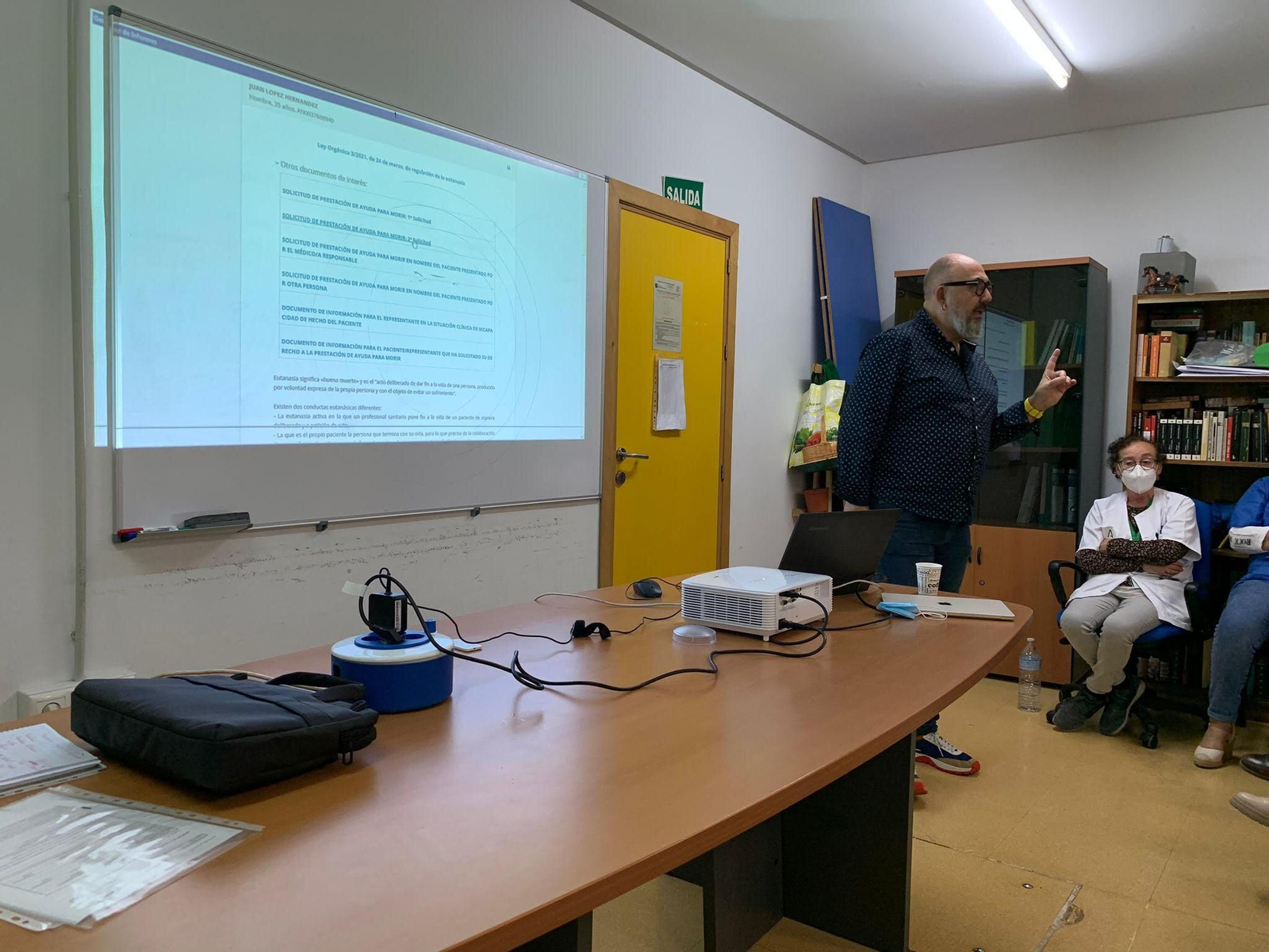 Los cursos se han impartido en una decena de centros de salud del Poniente.