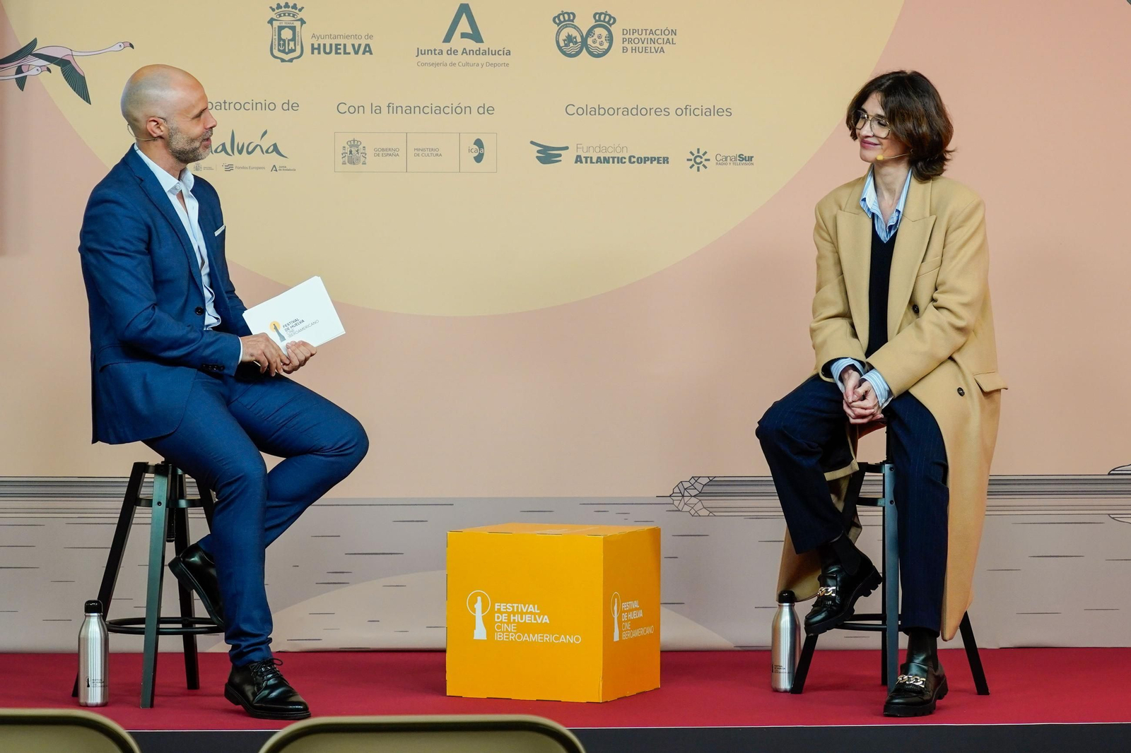 Imágenes de Paz Vega, ganadora del Premio Luz de la 50 edición del Festival de Cine Iberoamericano