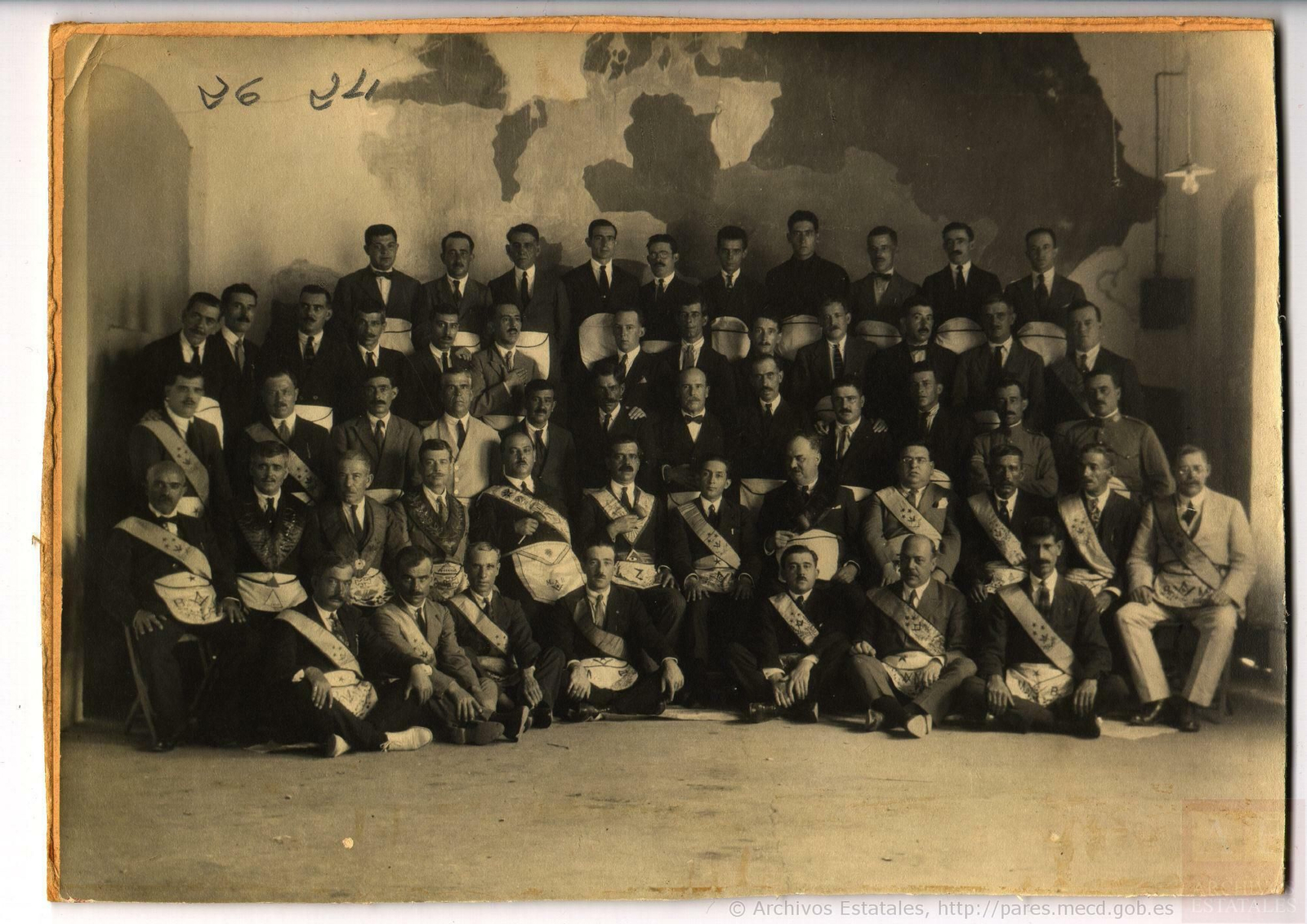 Asamblea Regional Andaluza de la Gran Logia Española, celebrada en La Línea el 25 de junio de 1924.