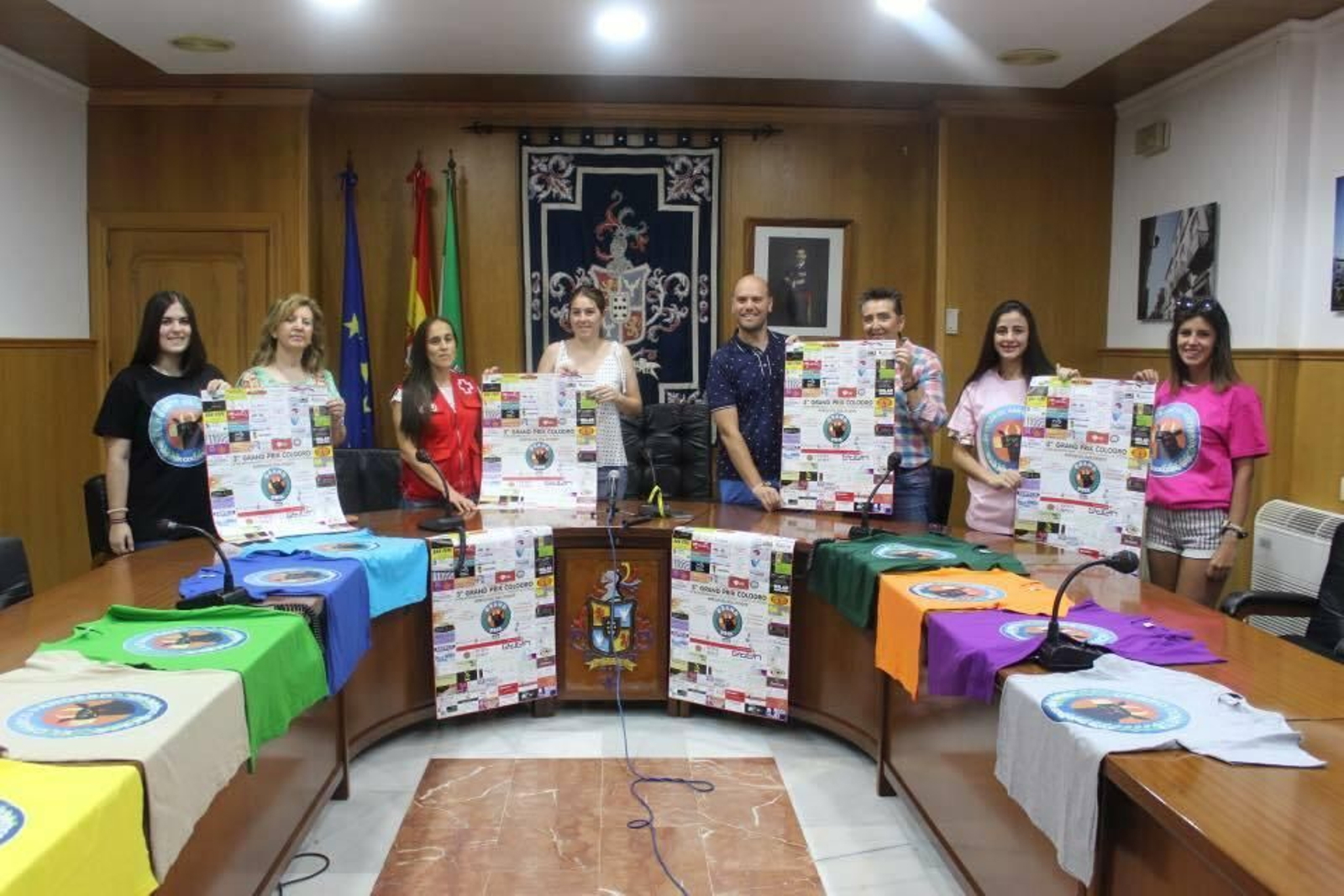 Un momento de la presentación del Gran Prix Colodro.