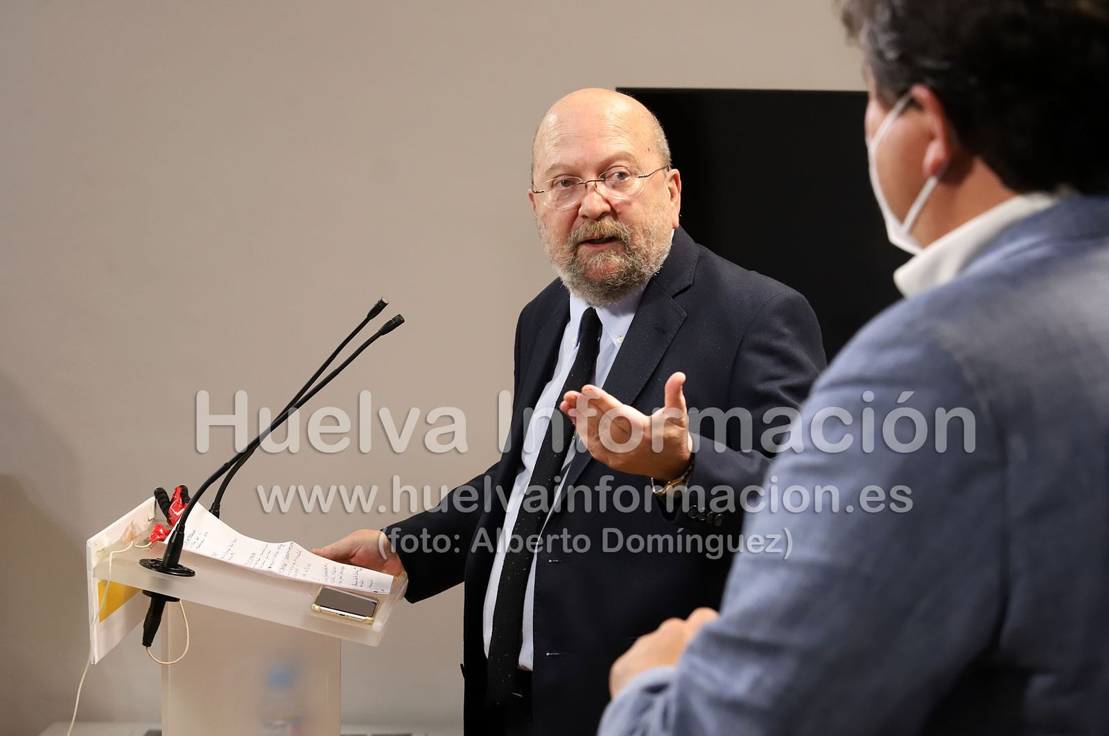 Imágenes de la presentación de José Antonio Sotomayor como nuevo presidente del Recreativo de Huelva