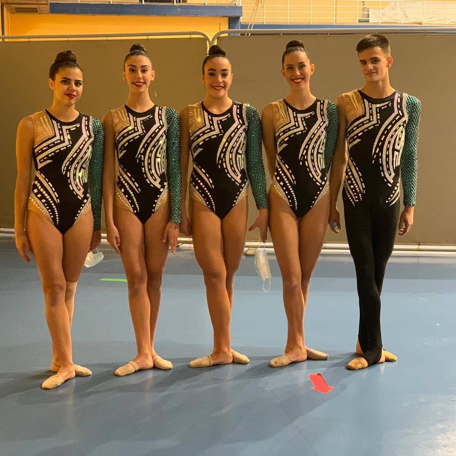 El conjunto sénior también obtuvo medallas en este Nacional.