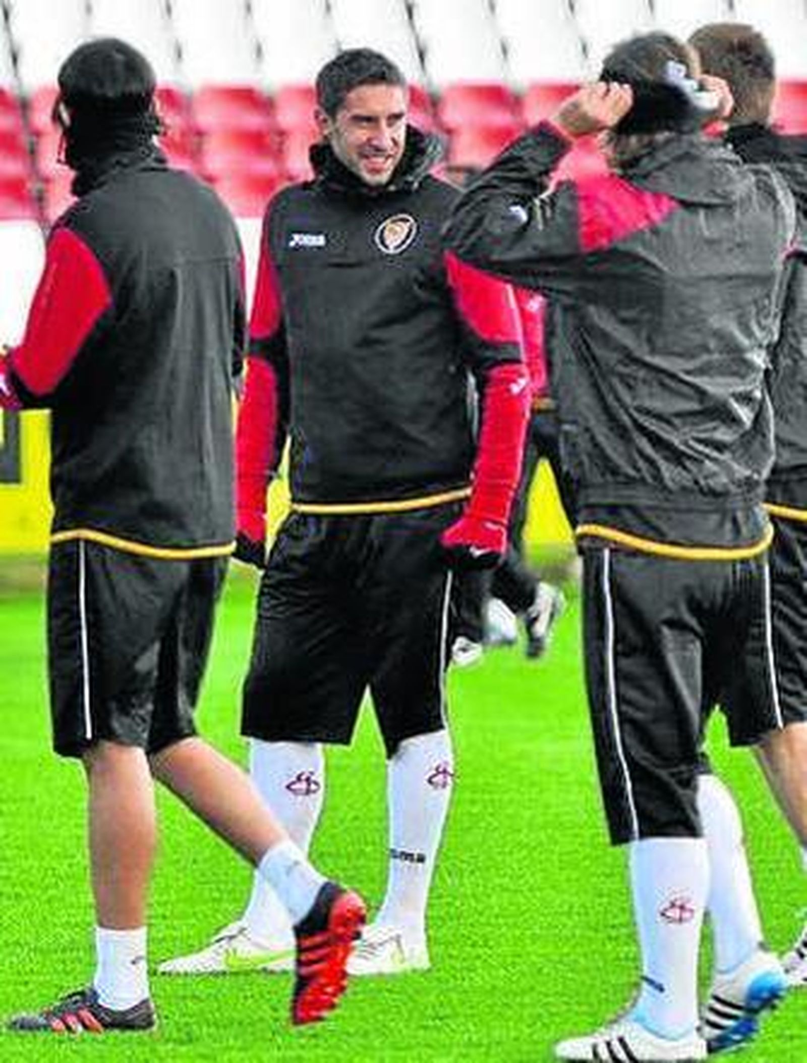 Dragutinovic sonríe ayer.