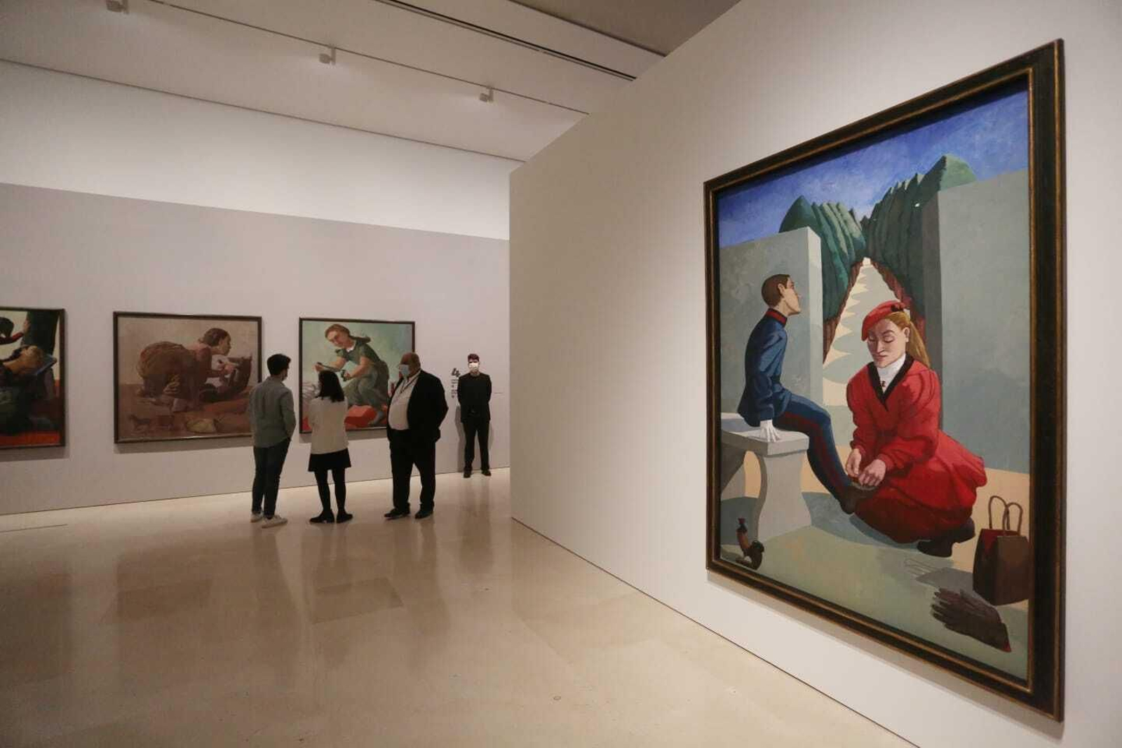 La exposición de la artista portuguesa Paula Rego en el Museo Picasso Málaga, en fotos