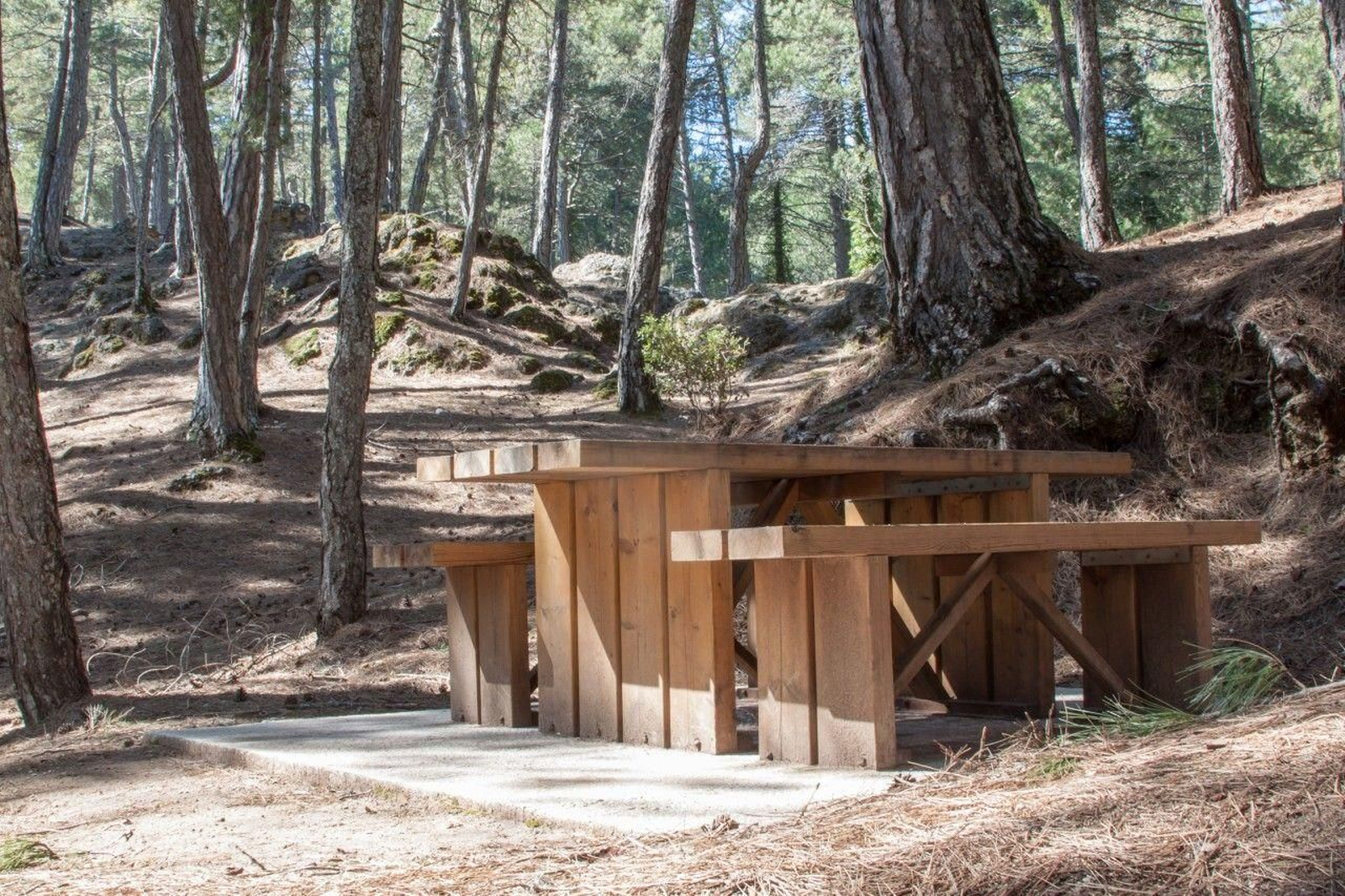 Área recreativa del Puente de las Herrerías en Cazorla.