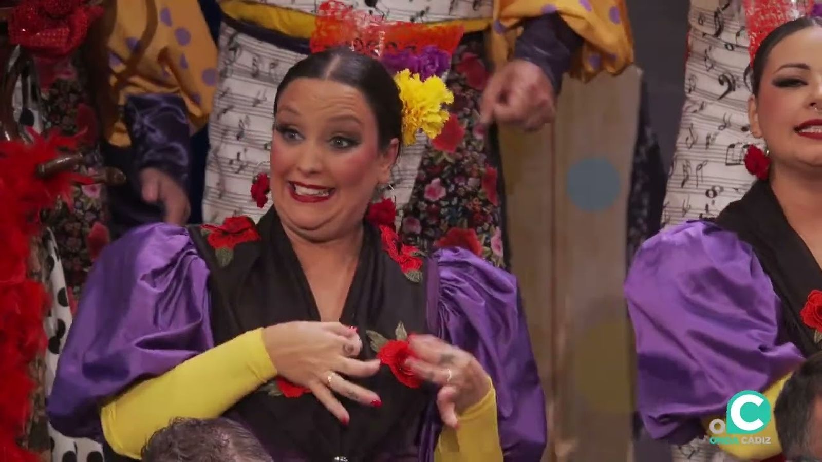 Coro 'El baúl de la Piquer' en semifinales.