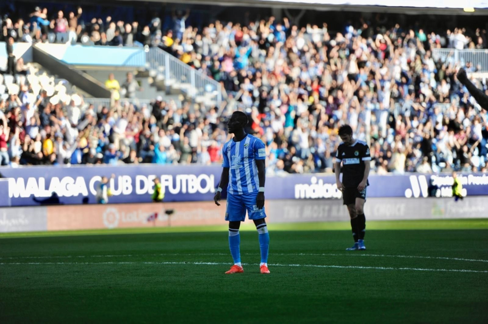 El Málaga CF - Burgos, en fotos