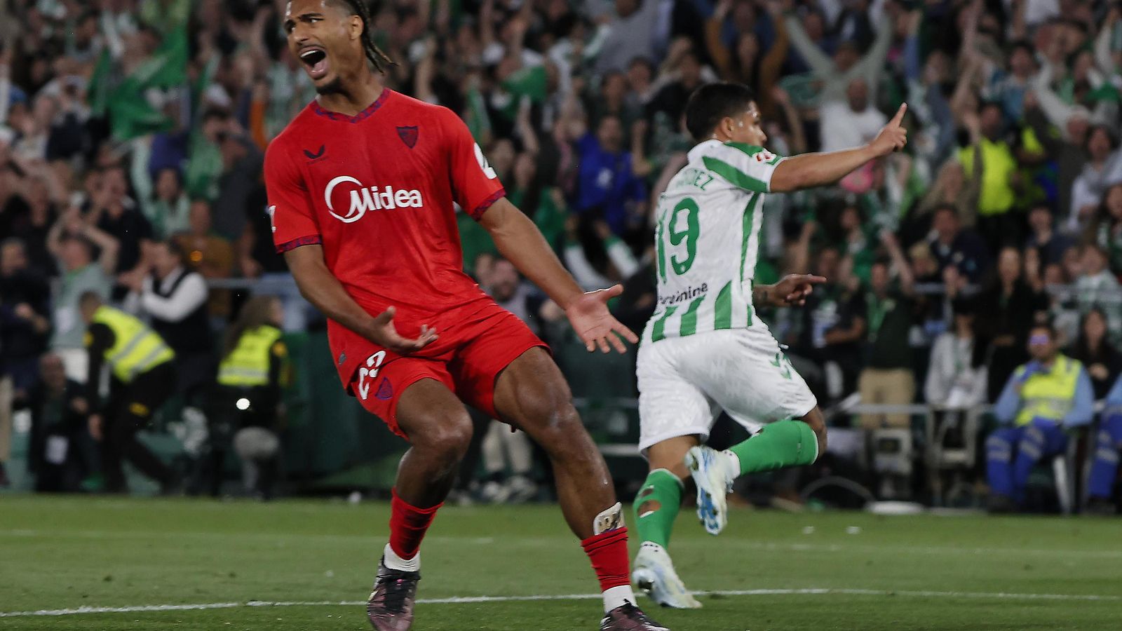 Las imágenes del Betis - Sevilla