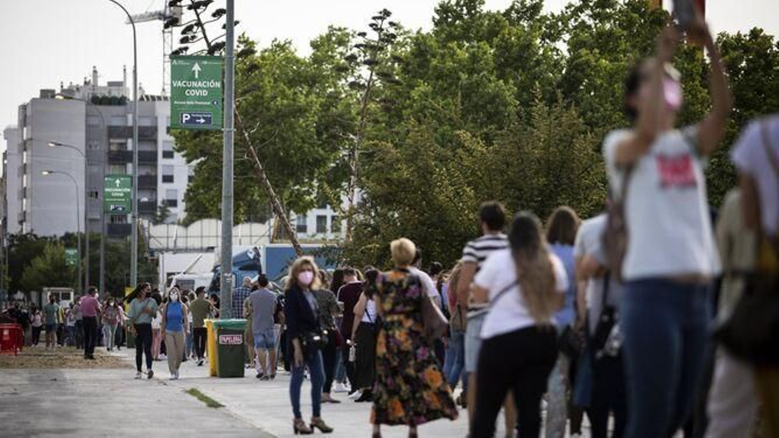 El SAS vacunará desde el lunes y sin cita previa a personas de entre 40 y 69 años adscritas al Distrito Sanitario Granada