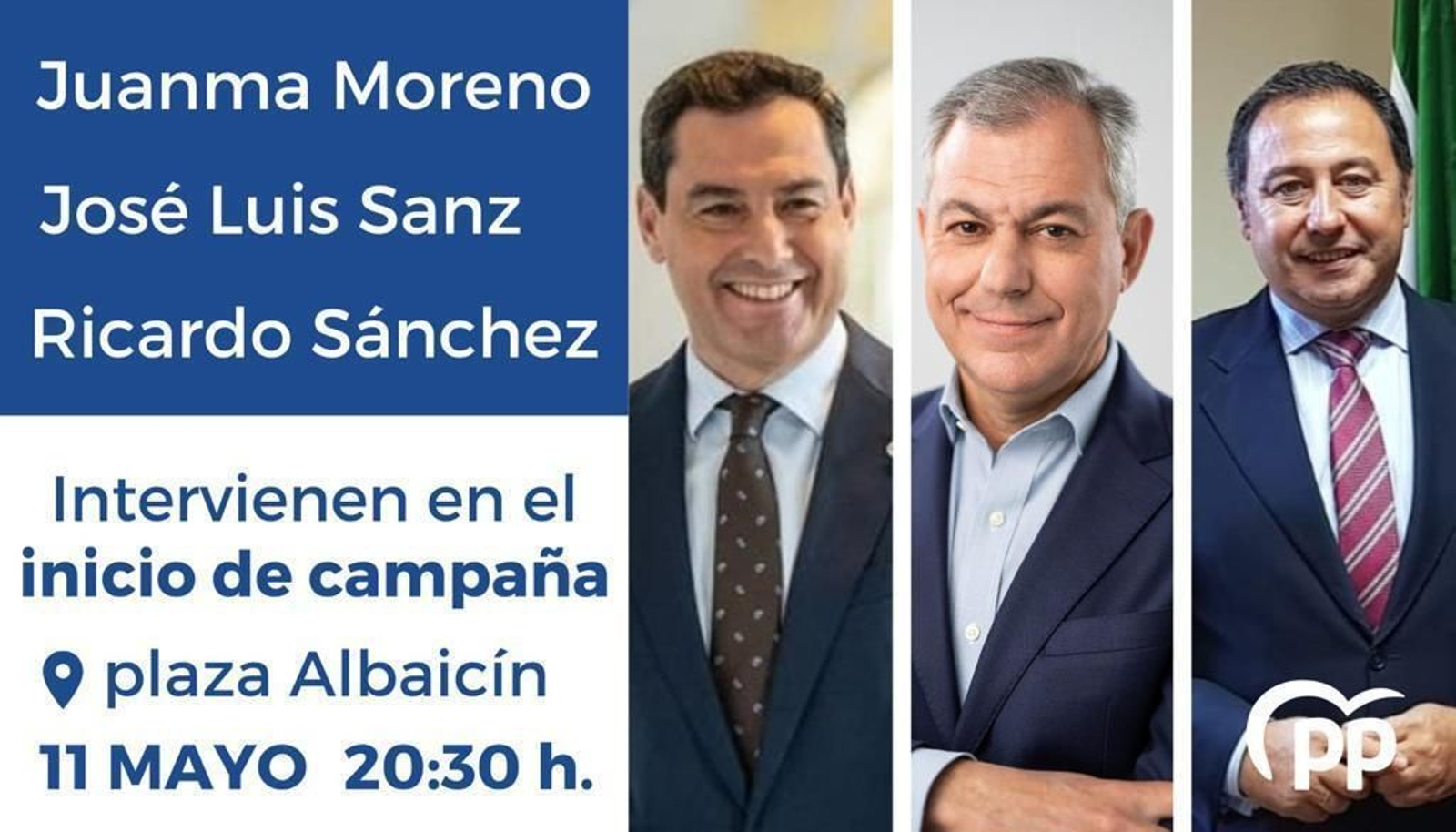 Polémica por el inicio de campaña del PP en Sevilla.