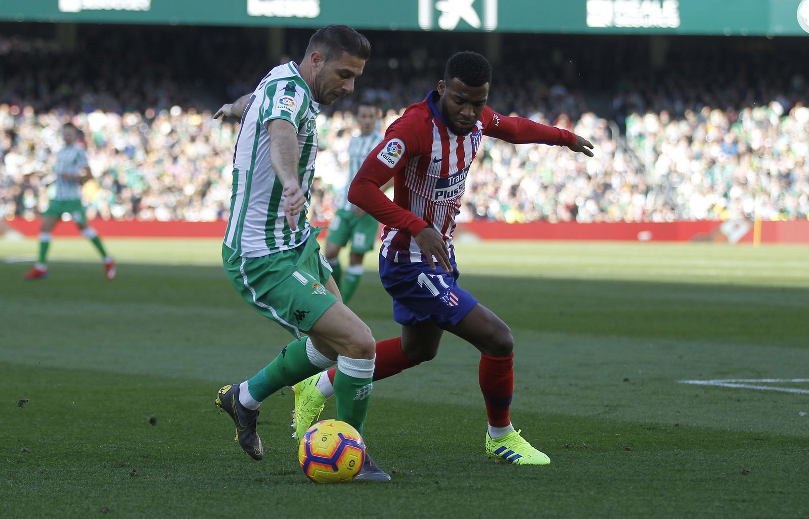 El Betis-Atlético de Madrid, en imágenes
