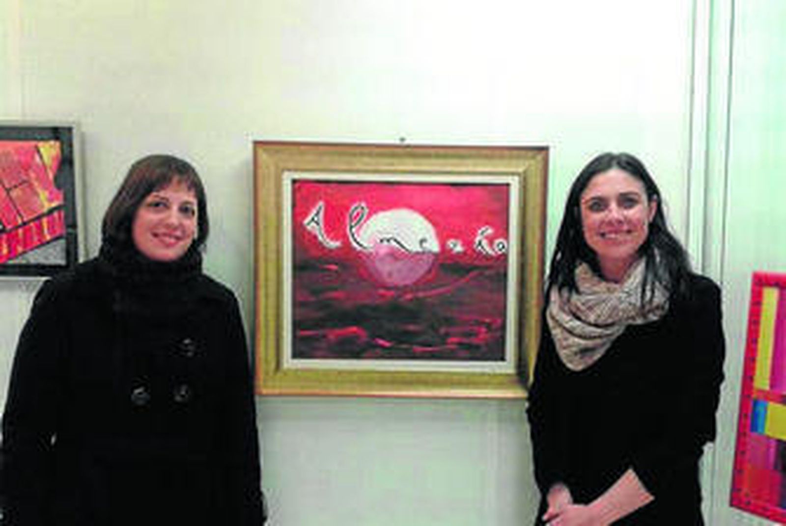 Kinvae Katal junto a la diputada Elisa Fernández.