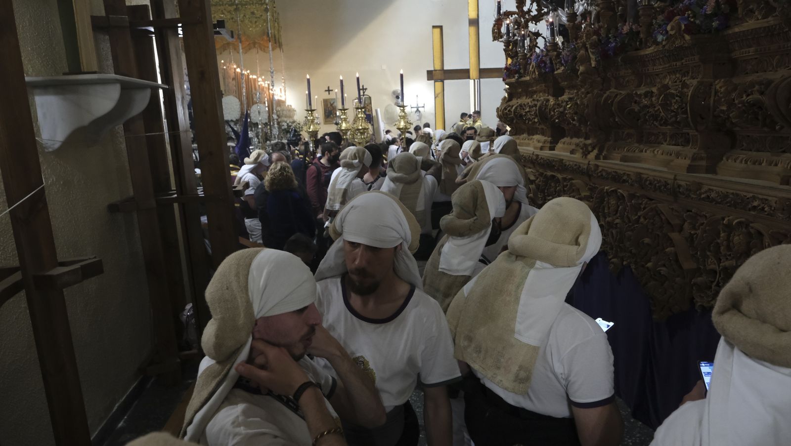 Procesión de Macarena en Almería, en imágenes.