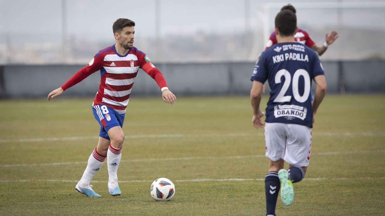 Martín Solar, en el encuentro ante el Utrera.