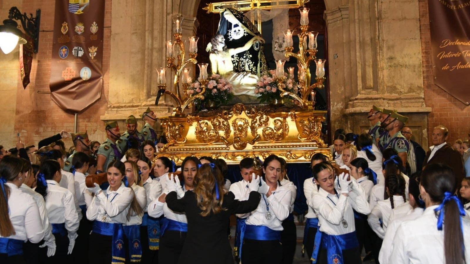 La Virgen de las Angustias de Cuevas del Almanzora.