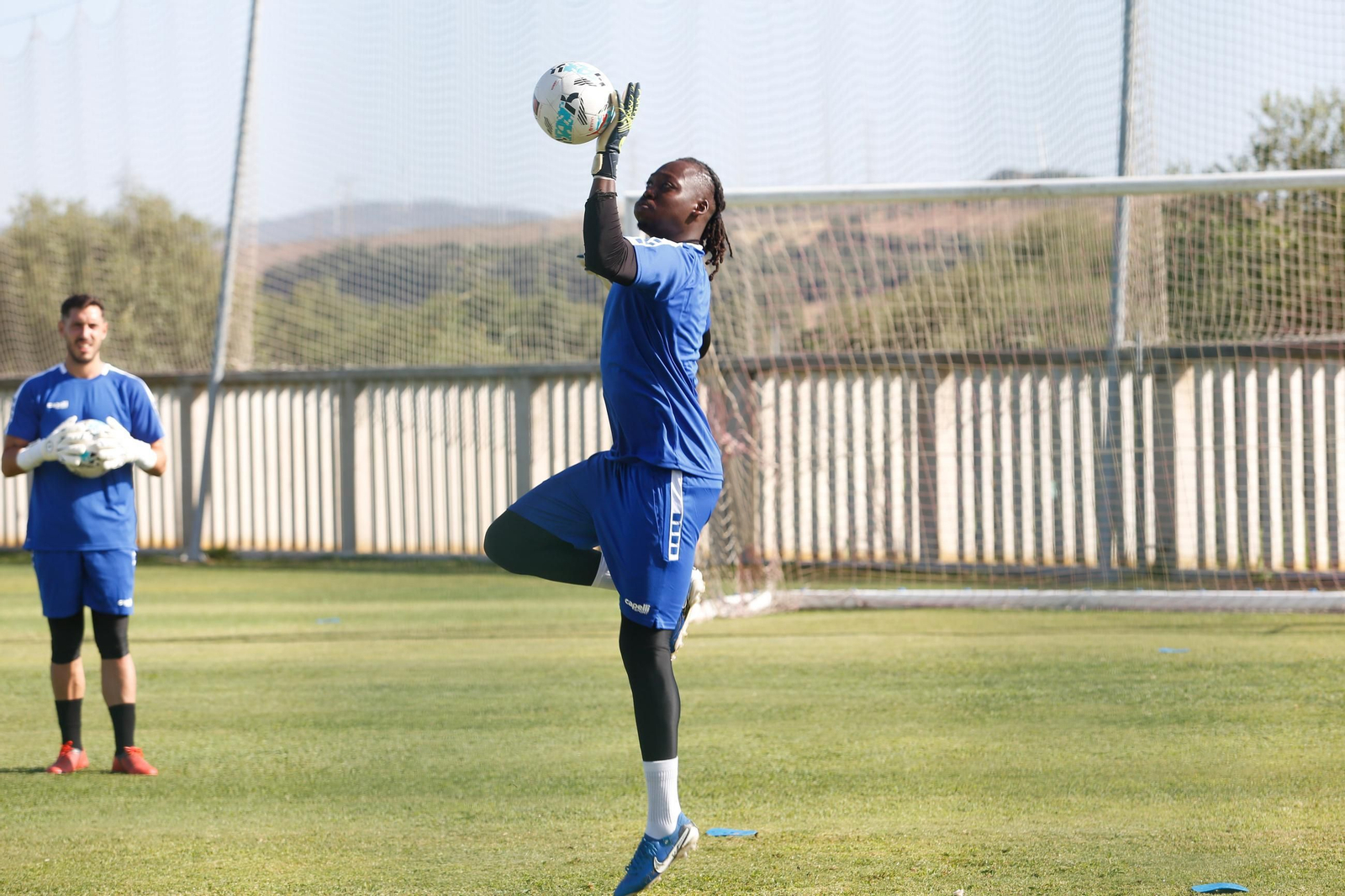 Las fotos del entrenamiento de pretemporada del Algeciras en La Menacha