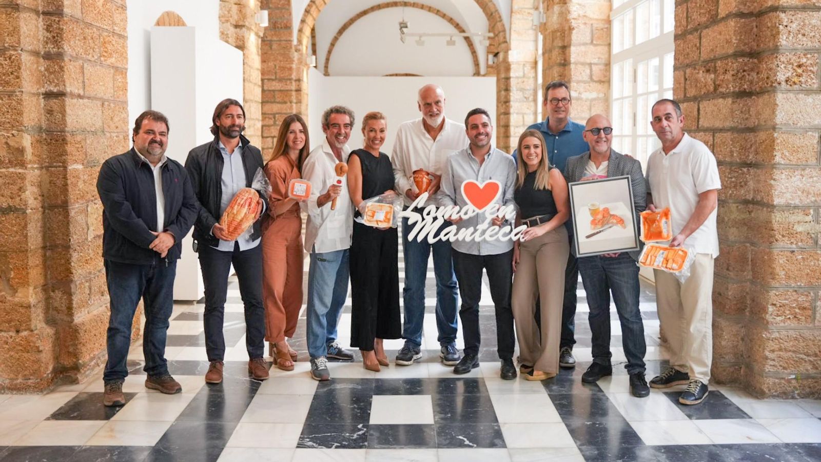 Presentación del Día Internacional del Lomo en Manteca en Vejer en 2025.