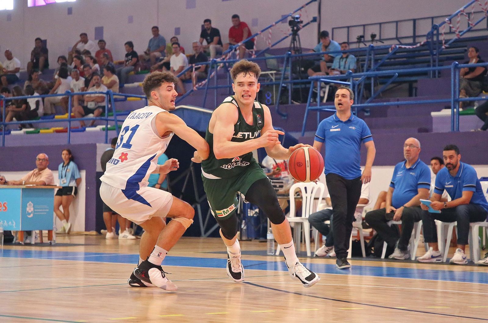 Fotos de la jornada final del Torneo Internacional de Baloncesto U-20 en La Línea